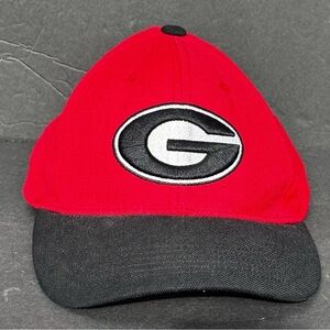 NCAA Top of the World Georgia Bulldogs Red & Black Hat One Size Pre-owned